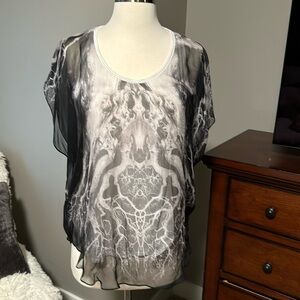 Alexander McQueen silk blouse